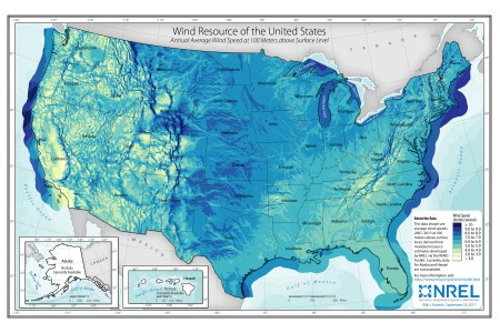 Courtesy the National Renewable Energy Laboratory, where the wind blows. 