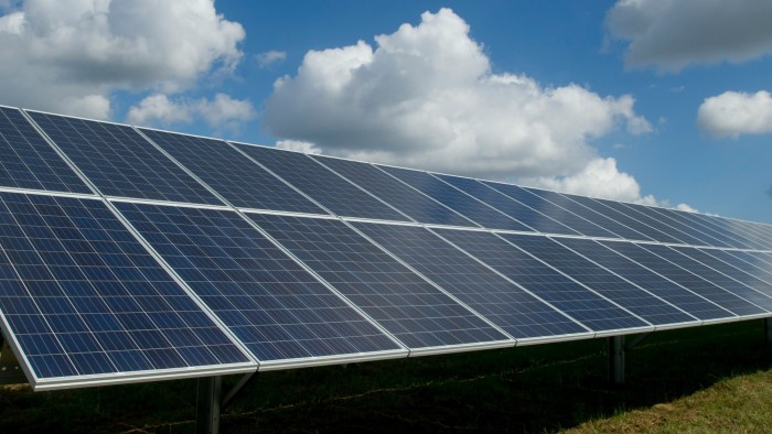 community solar array
